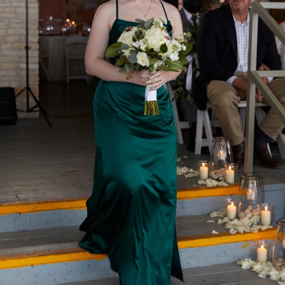 David’s Bridal Db Studio Shiny Satin Charmeuse Co… - image 4